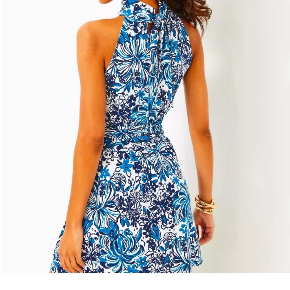 NEW Lilly Pulitzer Romper Dress SOLD OUT Size L New w/tags - Picture 6 of 6